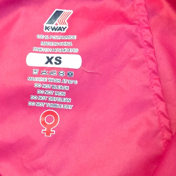 Kway jacket pink - Picture 2 of 3